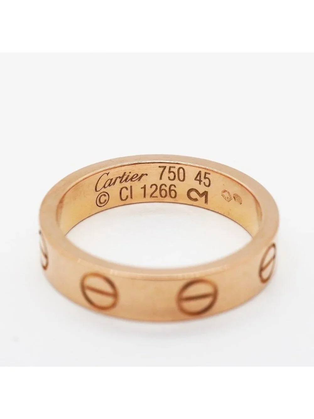 Cartier Ring Mini Love 18k Pink Gold